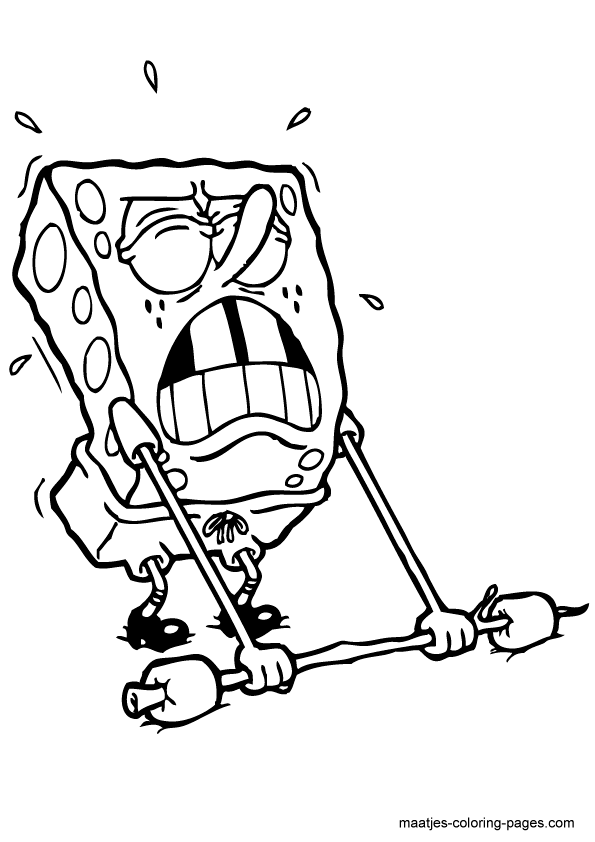 Sponge Bob kolorowanki